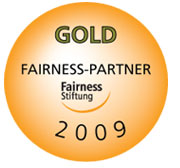 Fairness-Medaille in Gold