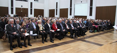 320 Gäste bei der Verleihung des Fairness-Initiativpreises 2012 an Finance Watch am 27.10.2012 in Frankfurt am Main