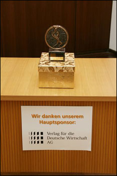Preismedaille des Deutschen Fairness Preises 2008